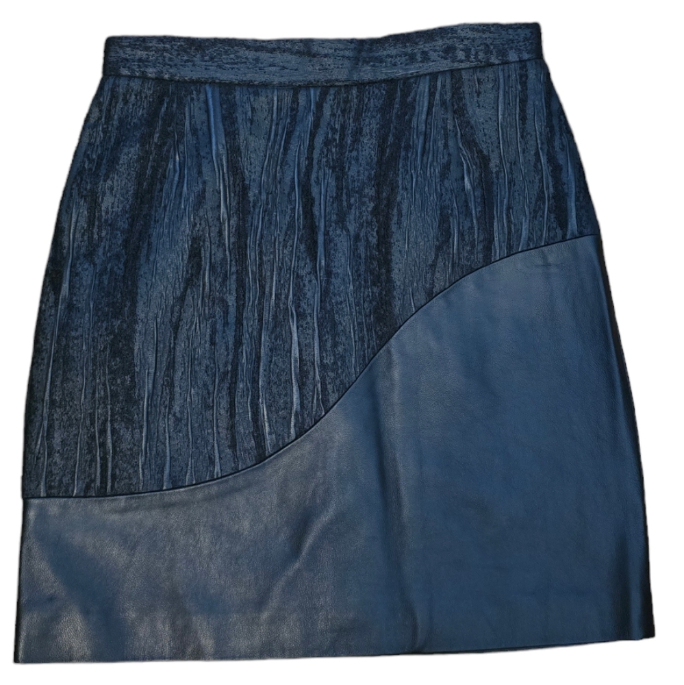 Kymerah Sample Black Textured Skirt Size Small